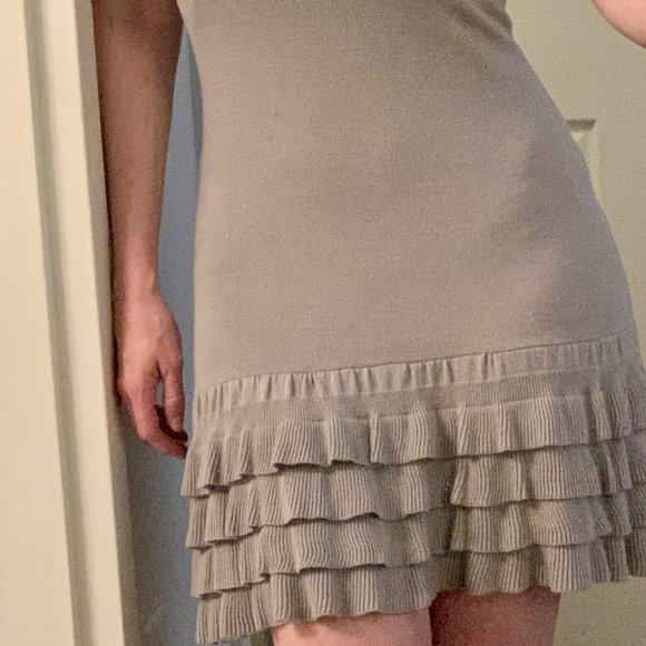 Twelve Couture Gray Knit Dress - Picture 3 of 8